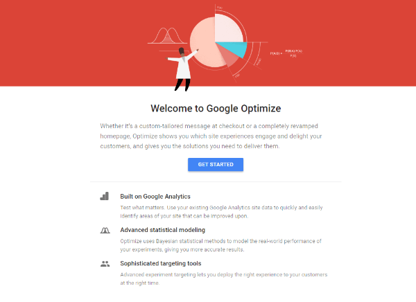 Google meddelte, at Google Optimize nu er tilgængelig for alle til brug i over 180 lande rundt om i verden gratis.