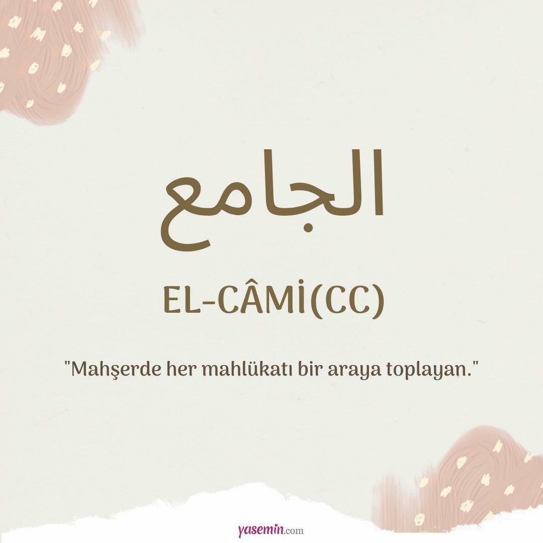 Hvad betyder Al-Cami (c.c)?