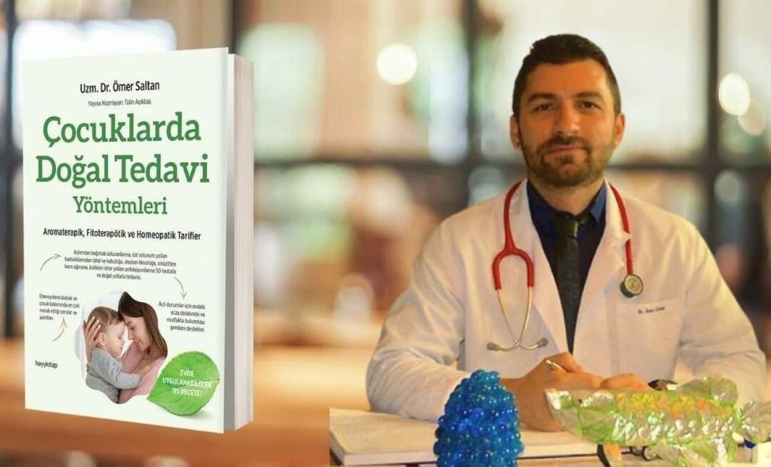 Eksp. Dr. Ömer Saltans nye bog "Naturlig behandlingsmetode for børn" er på hylderne