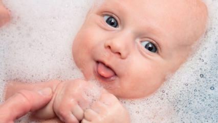 Er det skadeligt at vaske babyer med salt? Hvor kommer antallet af nyfødte babysaltning fra?