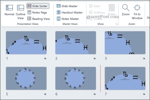 powerpoint slettede slides