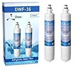 Dista - Køleskabsvandfilterpatron kompatibel med GE RPWF (ikke til RPWFE) (2-pakning)
