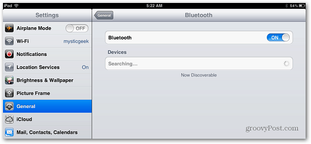 Tilslut et Bluetooth-tastatur til iPad