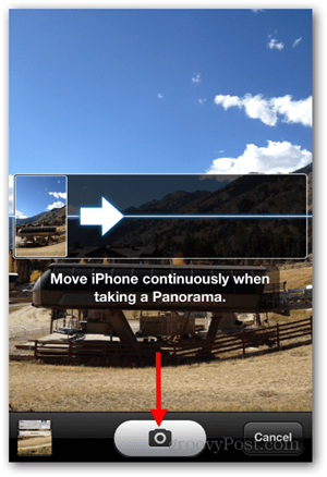 Tag iPhone iOS Panoramic Photo - Pan Camera