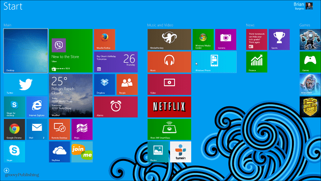 Tip til Windows 8.1: Gør skrivebords- og startskærmbaggrunden den samme