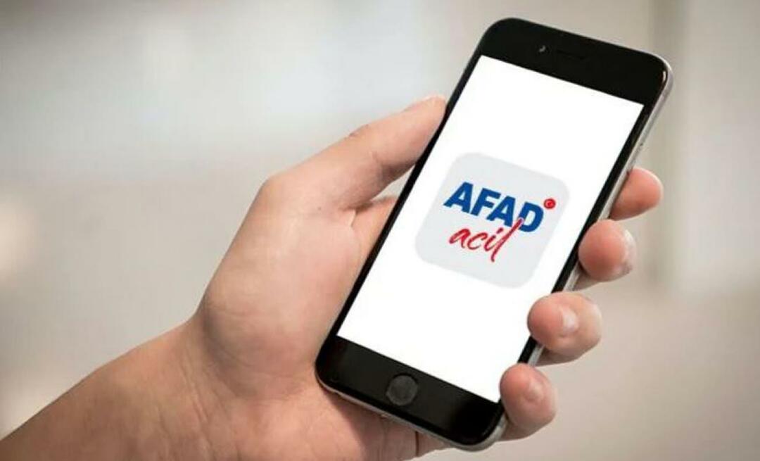 Hvad er AFAD-nødopkaldsapplikationen? Hvad gør AFAD-nødopkaldsapplikationen?