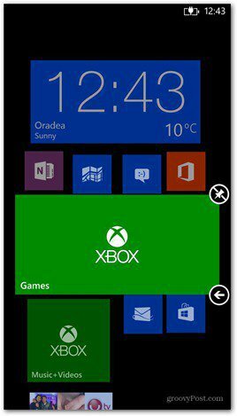 Windows Phone 8 tilpasser fliser 4