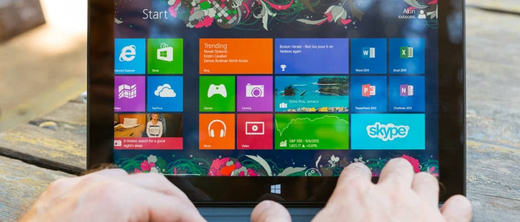 Stop Windows 8 Apps fra at køre i baggrunden