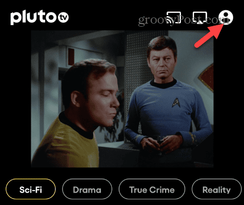 pluto tv app profilikon