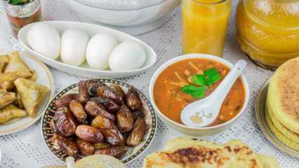 Hvad er måderne til afbalanceret ernæring i Ramadan på? Hvad skal man overveje i sahur og iftar?