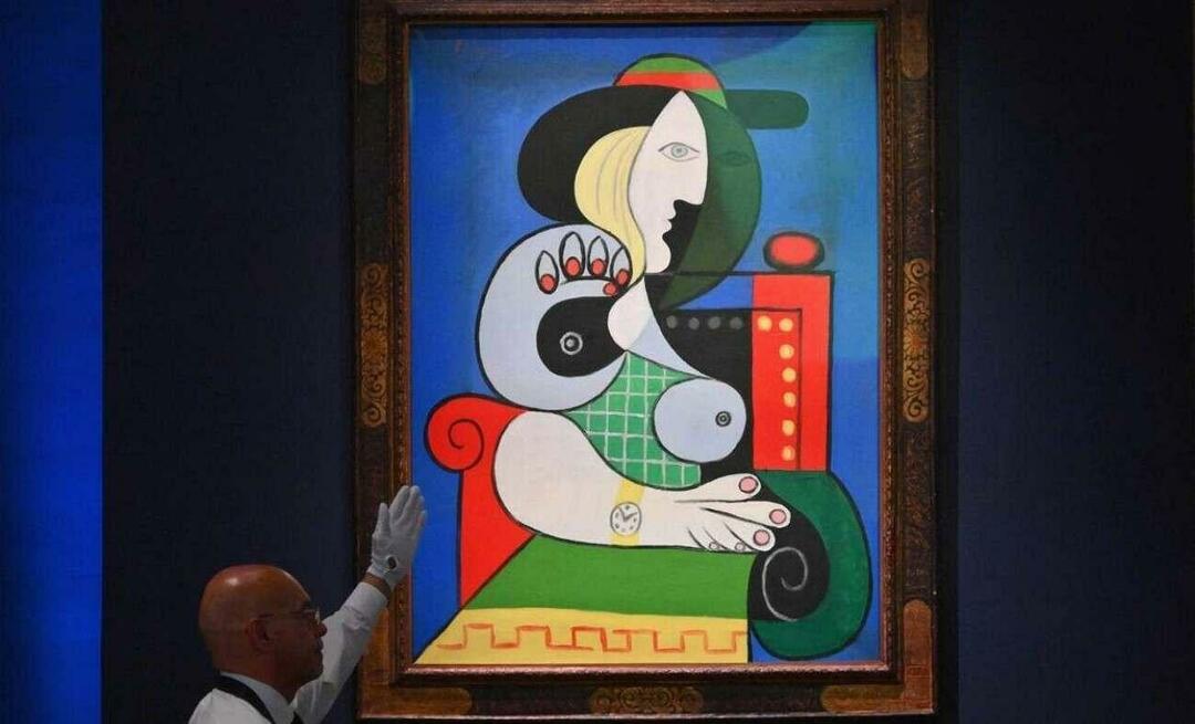 Picassos "Muse"-maleri blev solgt til en forbløffende pris!