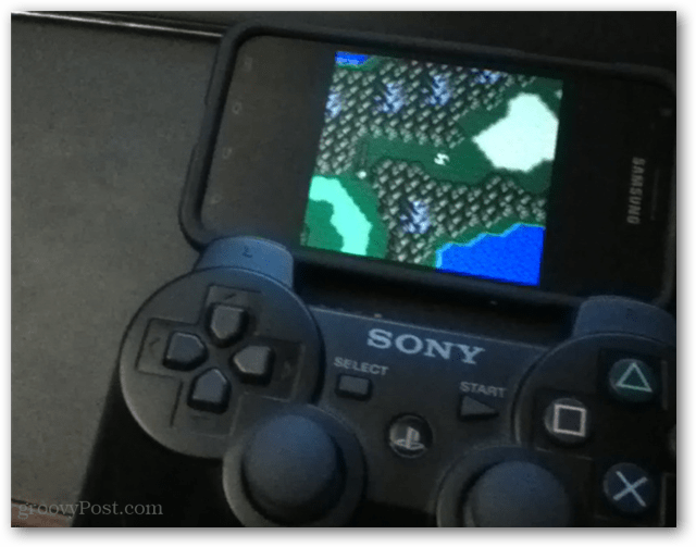 Forbind trådløst en PS3-controller til din Android-telefon