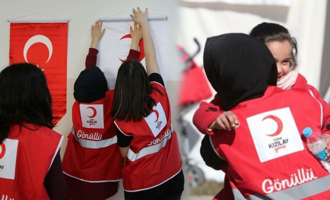 Hvordan melder man sig frivilligt til den tyrkiske Røde Halvmåne? Hvor kan man ansøge om en frivillig til Kızılay?