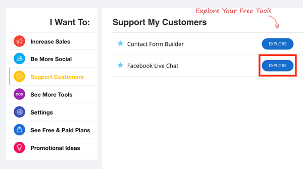 zotabox support kunder facebook live chat mulighed