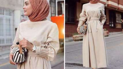 Hvordan kombineres hijab-kjoler?