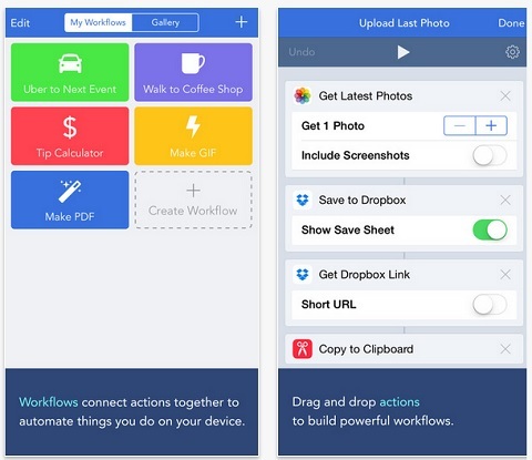 Workflow hjælper dig med at stramme apps sammen, så du kan automatisere dine opgaver.