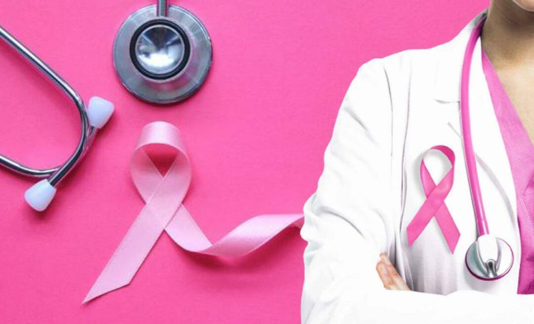 Prof. Dr. İkbal Çavdar: "Brystkræft har overgået lungekræft" Hvis du ikke er opmærksom...
