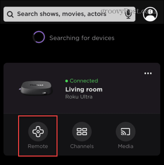 Remote Roku App