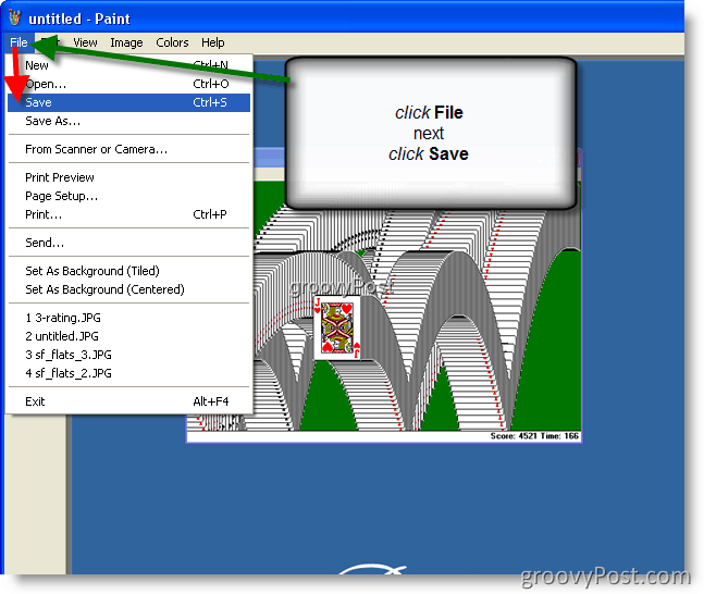 Tag et skærmbillede i Windows XP