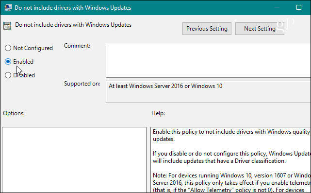 gruppepolitik aktiver Windows-opdateringspolitik