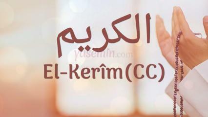 Hvad betyder al-Karim (c.c)? Hvad er fordelene ved navnet Al-Karim? Esmaul Husna Al-Karim...