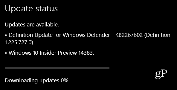 Windows 10 Preview Build 14383 frigivet til pc og mobil