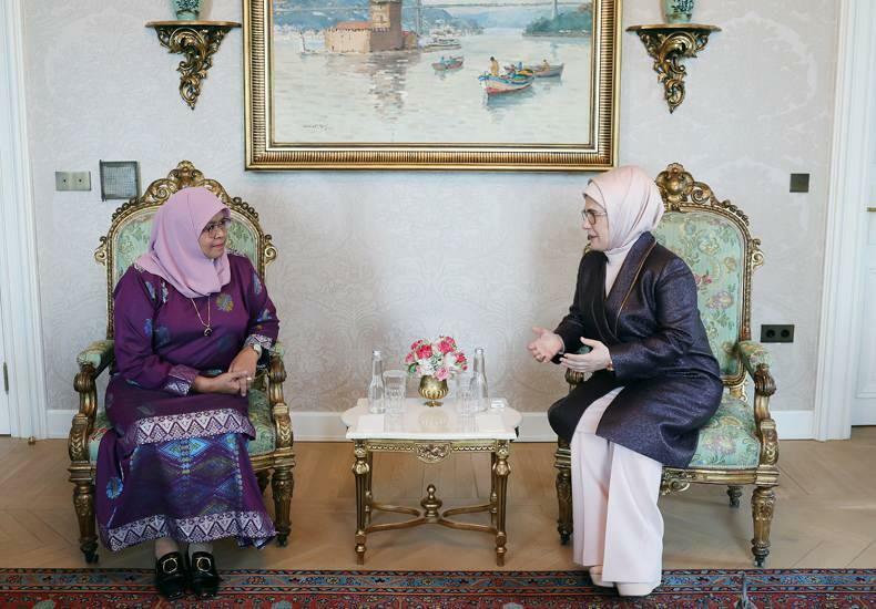 FN's administrerende direktør Maimunah Mohd Sharif takkede Emine Erdoğan