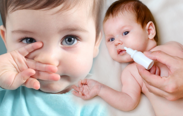 Hvordan passerer en løbende næse hos spædbørn? Urteløsning til løbende næse