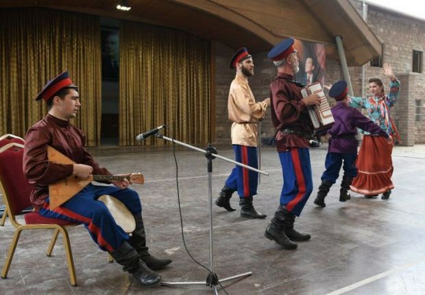 Russisk koncert lavede en lyd i Ankara Mamak!