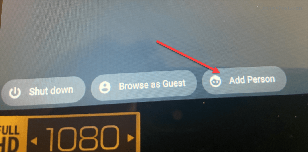 tilføje en bruger på Chromebook