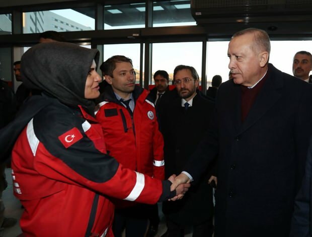 Præsident Erdogan lykønskede Emine Kuştepe