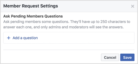 Facebook-gruppe stiller spørgsmål til afventende medlemmer