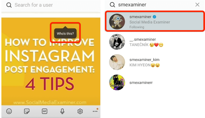 Sådan bruges Instagram-tagging til mere eksponering: Social Media Examiner