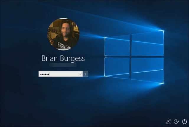 Skjul dit navn, foto og e-mail fra Windows 10-logonskærm
