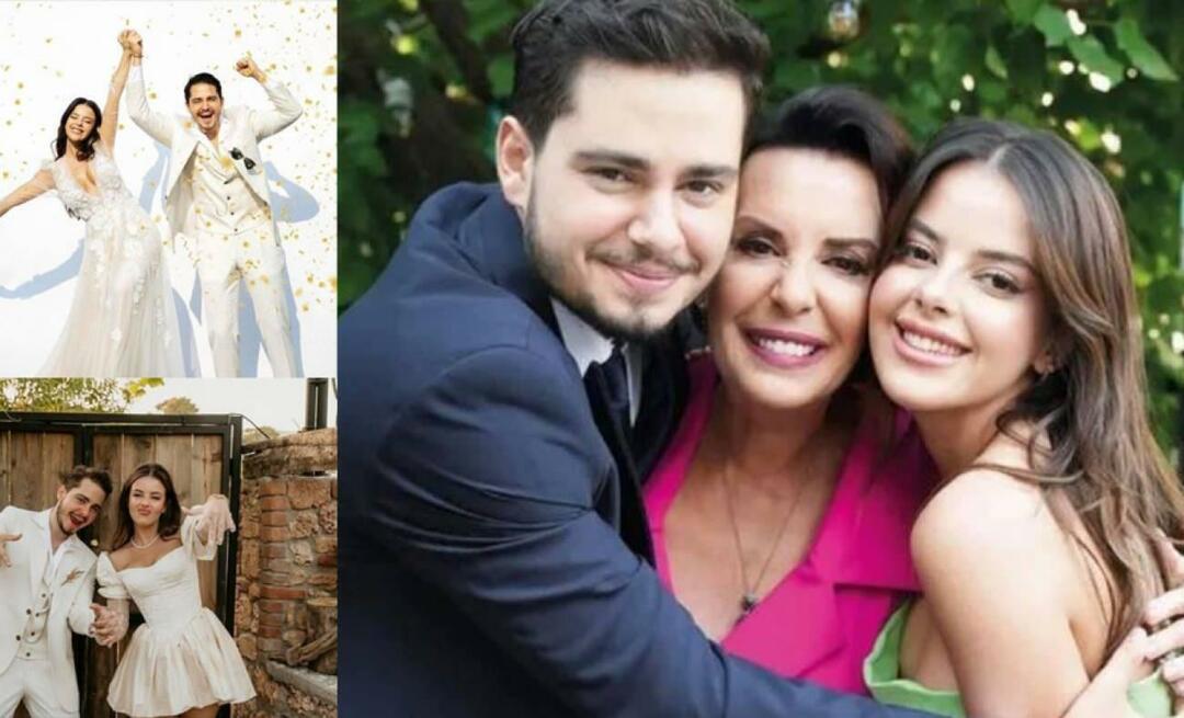 Glædelig dag for Perihan Savaş! Savas Zafer giftede sig med Melis Ketenci på hans fødselsdag