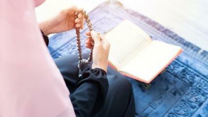 Hvordan laver man bøn tasbih? Bønner og dhikr, der skal reciteres efter bønnen