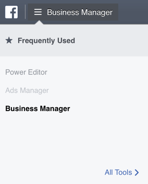 Du skal have en Business Manager-konto for at bruge Facebooks Offline-begivenheder.