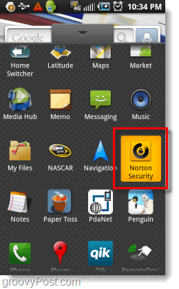 lancere Android Norton-sikkerhed