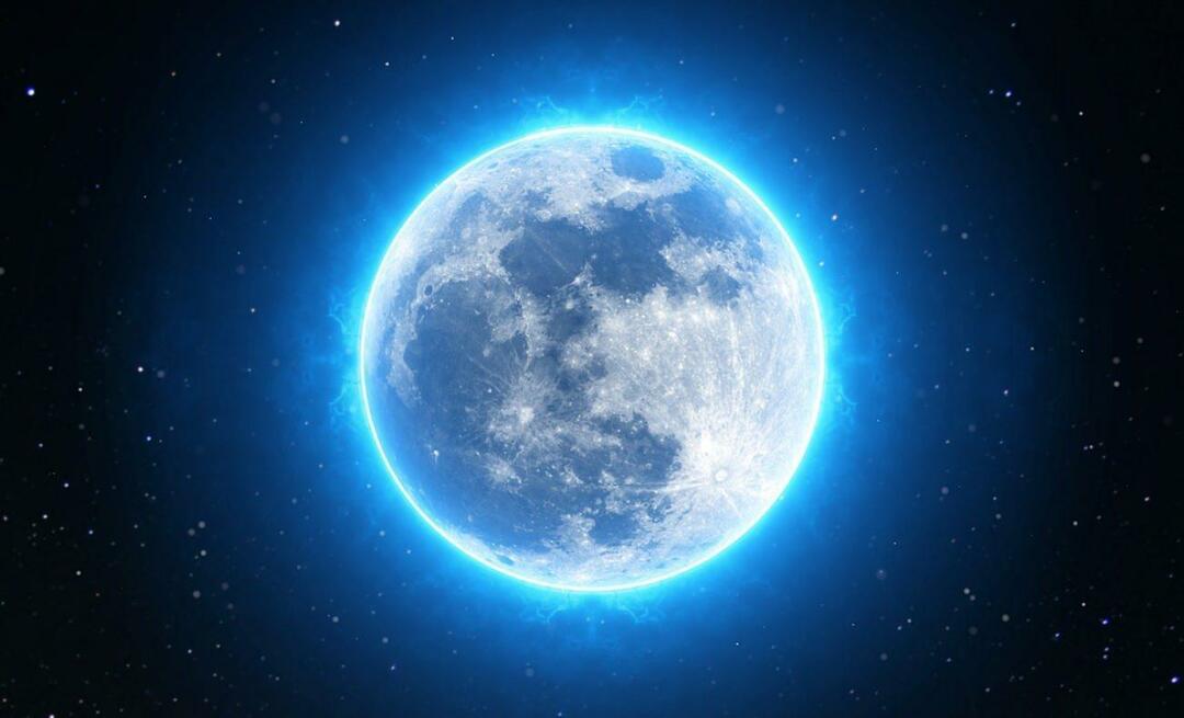 Hvad er en blå måne? Hvornår opstår den blå måne? Vil det blive set fra Tyrkiet? 