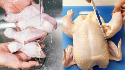 Hvordan skæres den mest kylling nemmest?