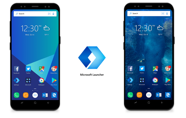 Microsoft Launcher til Android
