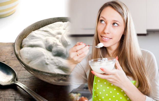 Slankende med yoghurt