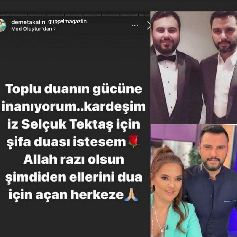 Alişan delte den seneste situation om sin bror Selçuk Tektaş