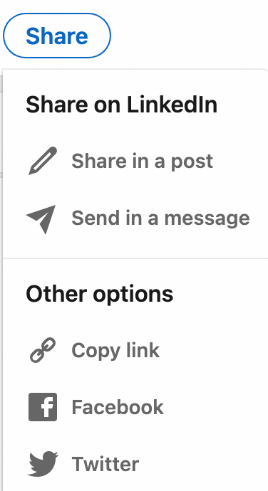 billede af LinkedIn-delingsmuligheder