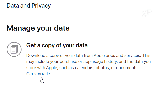 Hent en kopi af Apple Data