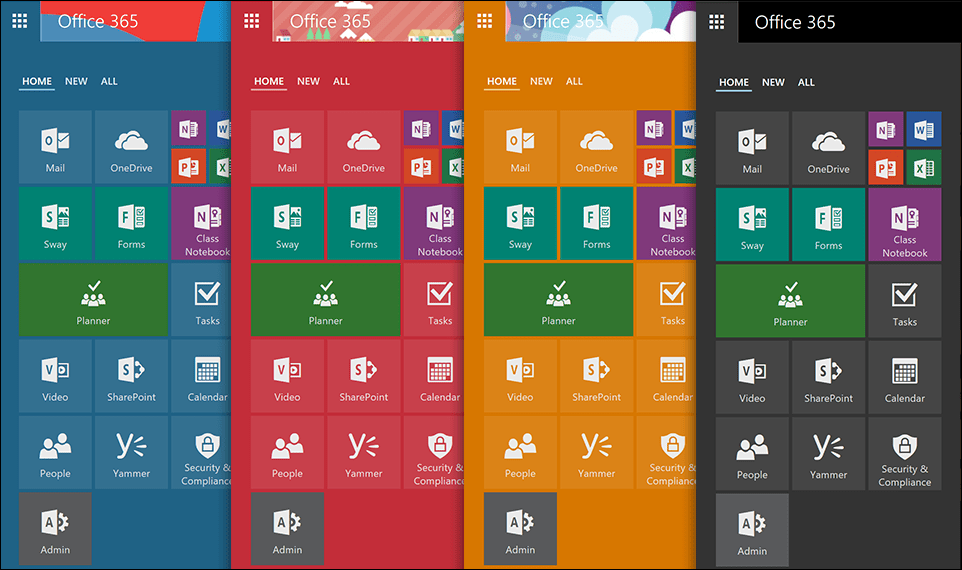 Microsoft opdaterer Office 365 App Launcher