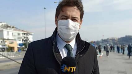 NTV-reporter Korhan Varol meddelte, at han blev fanget af choranavirus!