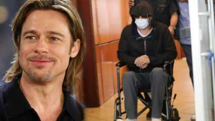 Billeder af Brad Pitt i en kørestol bange!