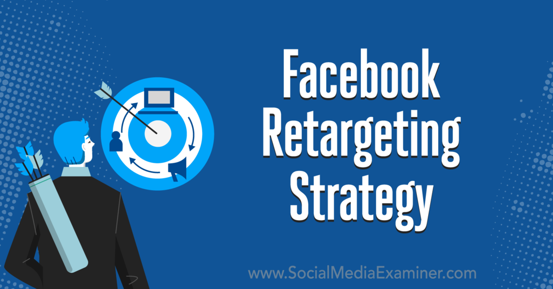 Facebook Retargeting Strategy: Kreative applikationer med indsigt fra Tristen Sutton på Social Media Marketing Podcast.