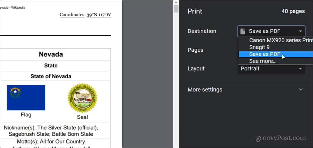 Sådan gemmer du en webside som PDF fra Google Chrome